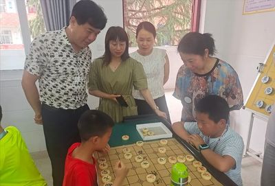 新县启福小学举行“党旗引领我成长”象棋比赛颁奖典礼