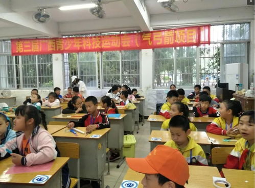 万秀学子参加2018年广西青少年科技运动会小记