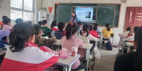 新县启福小学教研活动实纪(一)