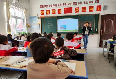 新县启福小学教研活动实纪(一)