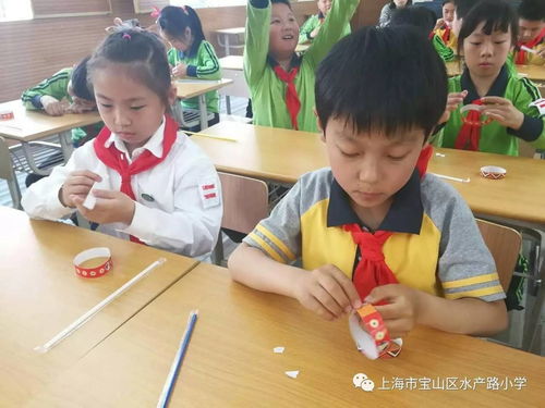 水产路小学力翰科学课 吸管飞机