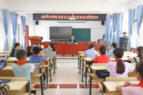 2020年贵港市食品安全宣传周活动走进大圩镇第二小学